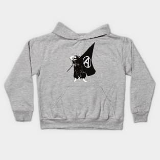 anarcho mouse Kids Hoodie